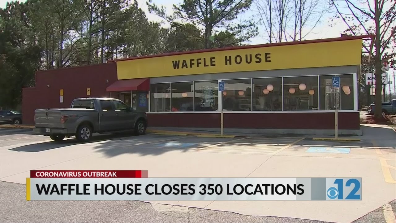 Waffle House says it's closing 365 stores amid coronavirus pandemic
