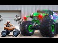 Monster Truck Kids Videos Braxton Ryder with Cars and Toys for Kids and Children