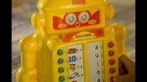 1993 V-Tech LittleSmart Smarty talking robot TV commercial