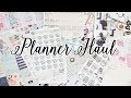 Big Planner Haul!