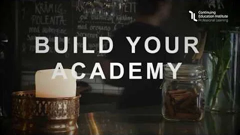 Build your own Academy with Continuing Education Institute (CEI-Europe)