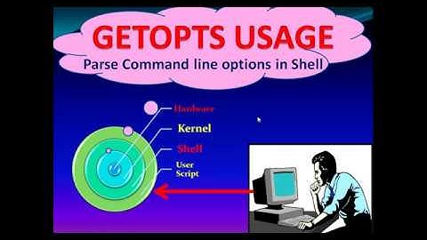 Shell Script : GetOpts to parse command line options for script  - Part15