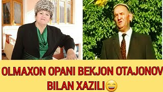 TEZROQ KÒRING.BEKJON OTAJONOV & OLMAXON XAITOVA XAZILLARI😂"AYTISHUV"