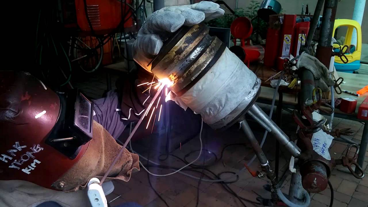 GTAW SMAW  6G 5 Stainless pipe welding  preview YouTube