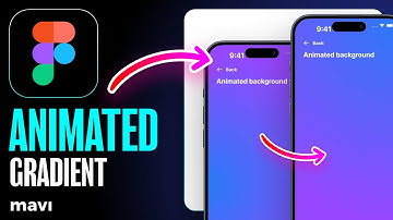 Create an ANIMATED GRADIENT in Figma (Tutorial • Mobile App Design)