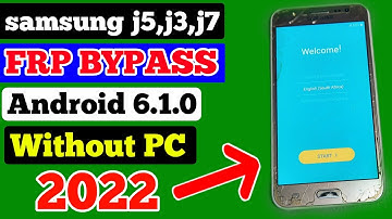Samsung frp bypass android 6.1.0 2022 | Samsung j2 j3 j5 j7 Remove FRP Lock Without PC 2022