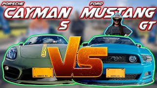 Batalla de FIERROS Porsche Cayman s VS Mustang Camila Aguilera  Full Cars