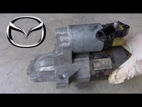 Mazda 6 2.3L Starter Removal