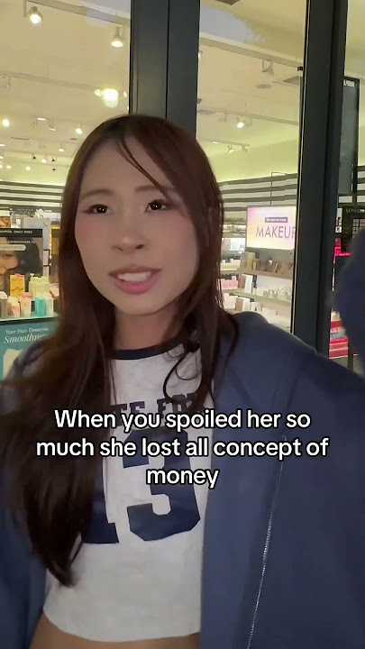 Amelia’s lost all concept of money