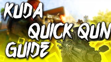 KUDA QUICK GUN GUIDE! BEST CLASS and STATS - Black Ops 3 Kuda SMG Review
