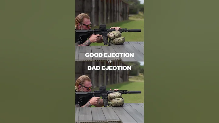 Good ejection vs Bad ejection #ar15 #rifle #shorts #556