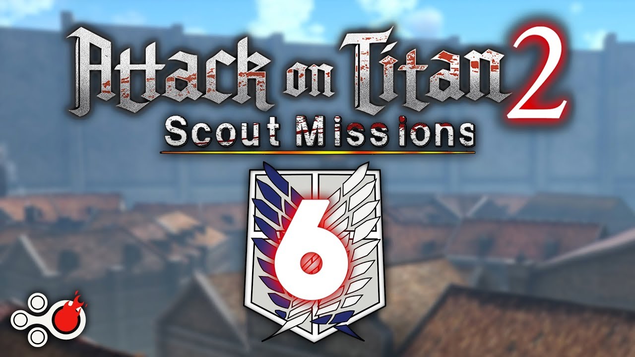 ATTACK ON TITAN 2 (PS4) Scout Missions Part 6 - First Scout Mission Beyond The Walls | 進撃の巨人 2