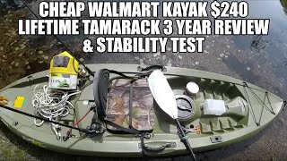 Walmart Cheap Kayak 3 Year Review & Stability Test