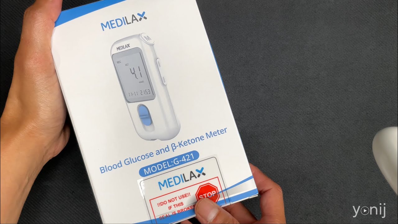 UNBOXING MY FIRST GLUCOSE METER KIT! MEDILAX Blood Ketone and