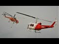 Helicopters Fighting Bobcat Fire California Wildfires - CH-54 SkyCrane - S-64 SkyCrane & Bell 205