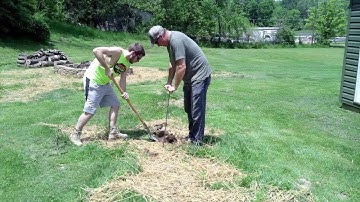 How to locate a septic tank /making and using a ground probe to find a septic tank lid (DIY)