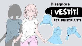 Come disegnare i vestiti in stile manga [disegno manga per principianti]