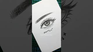 How to draw eyes for BEGINNERS 👁️ #art #drawing #drawingtutorial #howtodraw #dqueenarts
