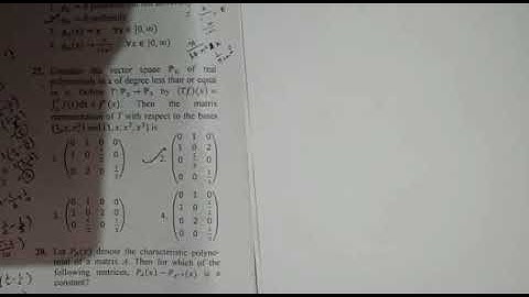 Quesno 27 booklet code A CSIR NET june 2019