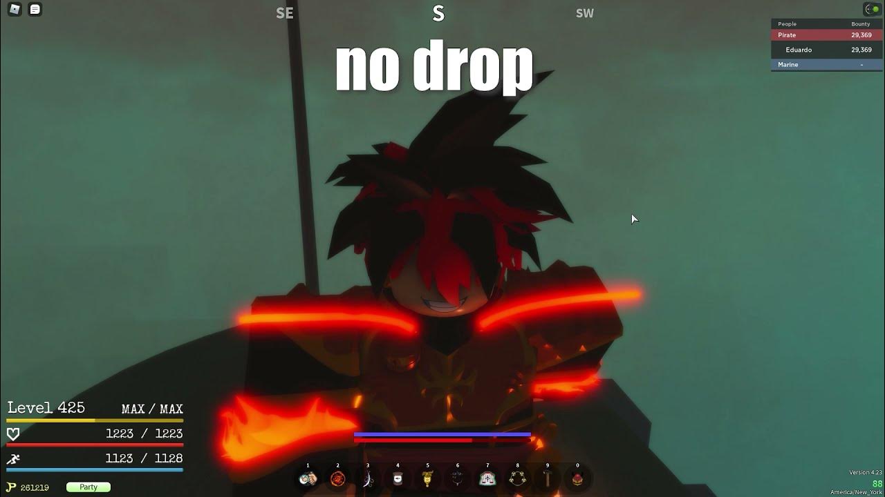 How to farm Kraken Solo with magu, pika, mera, goro, tori and hie [GPO