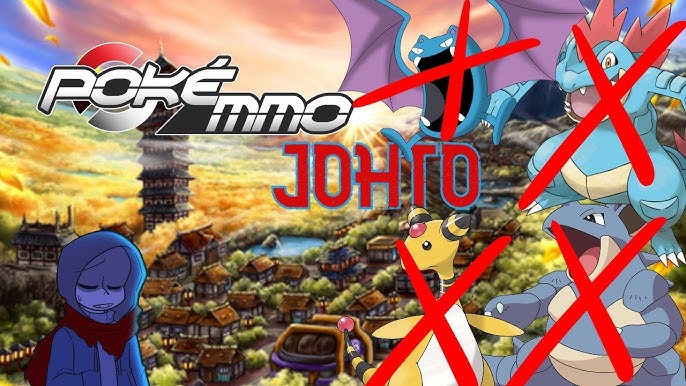 PokeMMO JOHTO DAY 34 - Gym Run Jail + SHINY HUNTING MILTANK