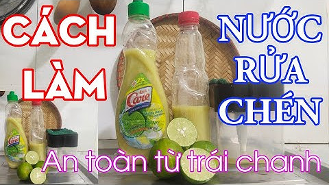 Cách nấu nước rửa chén bằng chanh  đơn giản tại nhà | yêu thích ẩm thực
