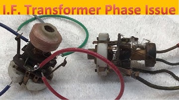 Zenith 707 - I.F. Transformer Phase Issue + Wire Dress + Next Steps