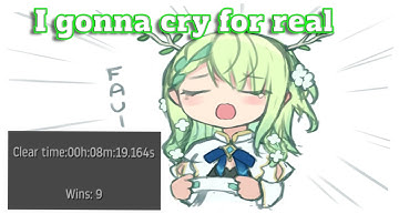 Fauna was Mind break heart broken full of sadness and pain by (Poke)mon I mean 【Getting over it】