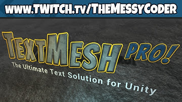 Unity Asset Reviews - TextMesh Pro (its free!!)