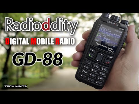 Radioddity GD-88 Dual Band Analog & Digital Handheld Transceiver