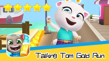 Talking Tom Gold Run DAY #186 Walkthrough The best cat runner game! Recommend index five stars