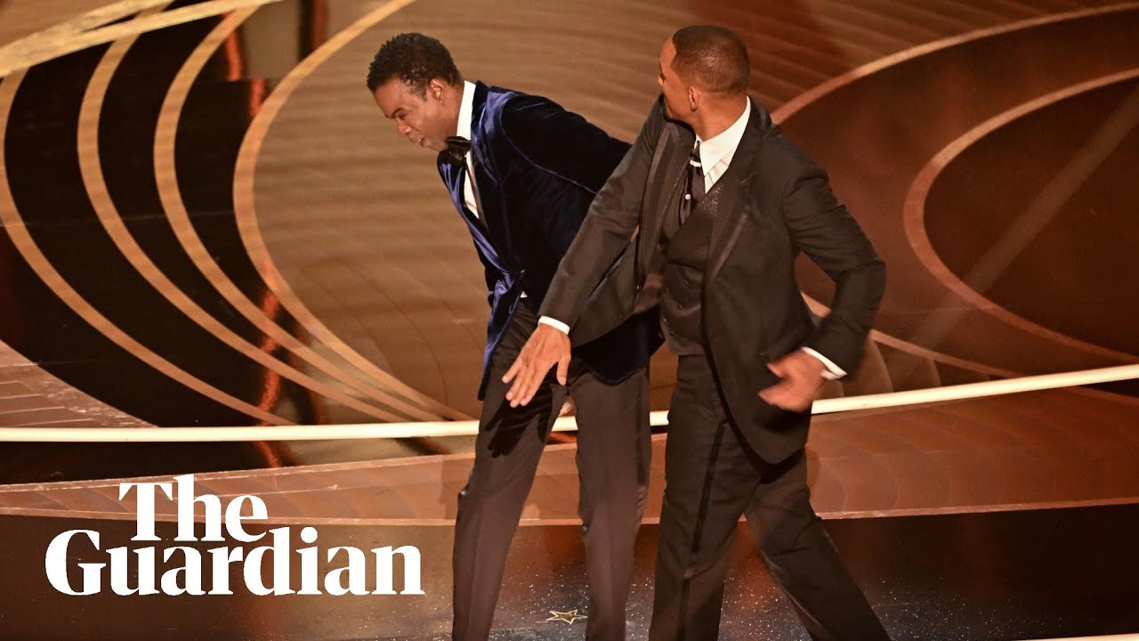 Download Watch the uncensored moment Will Smith smacks Chris Rock on stage at the Oscars, drops F-bomb