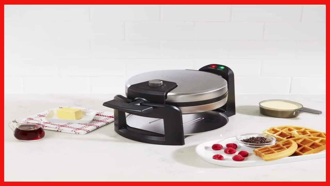 Black Decker Double Flip Waffle Maker: Unboxing & First Impressions  #healthykitchen101 