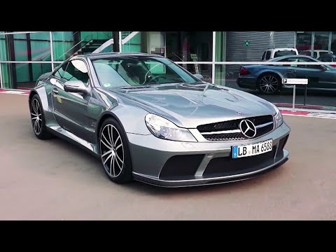 Редкий немец: Mercedes SL 65 AMG Black Series! Минтранс.