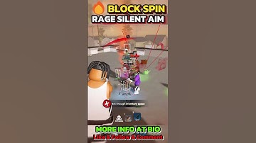🎯 Block Spin Rage Silent Aimbot So Powerful 📛#blockspin #robloxscript