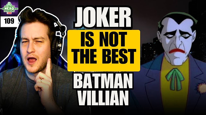 10 Batman Villains Who Are Better Than the Joker | Monday Night Nerd *Full Episode*