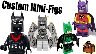 Batman LEGO Movie Custom Minifigures 2017
