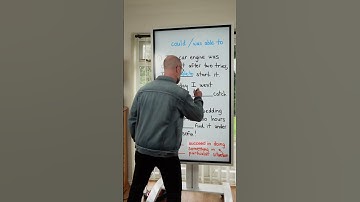 could & was able to #learnenglish #grammar