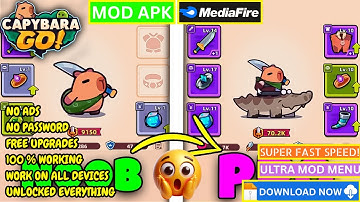 UPDATE 🎉 Download Capybara GO Mod APK | Max Level & Infinite Money