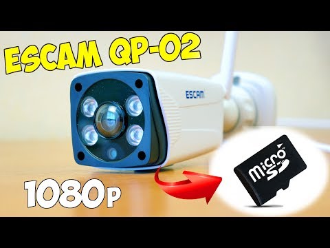 📸 IP КАМЕРА НАБЛЮДЕНИЯ С ОЧЕНЬ ШИРОКИМ УГЛОМ ОБЗОРА ESCAM QP-02