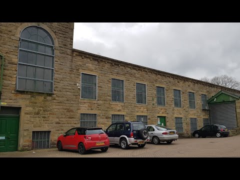 Queen Street Mill. April 2021. Filming location for The Kings Speech.