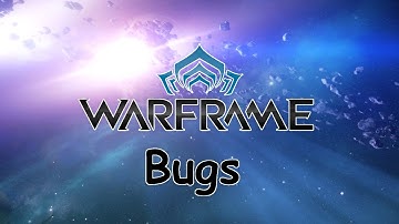 Warframe - Frozen menu bug
