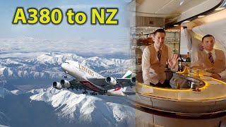 The best way to travel to New Zealand | Emirates A380 Business Class