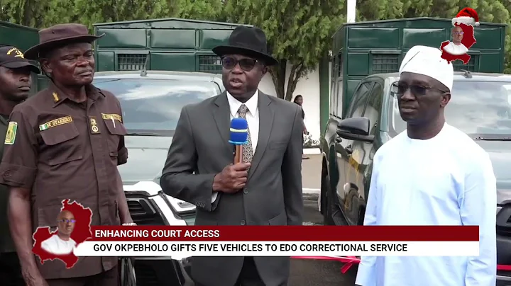 Enhancing Court Access: Gov Okpebholo Gifts Five new Vehicles to Edo Correctional Service 