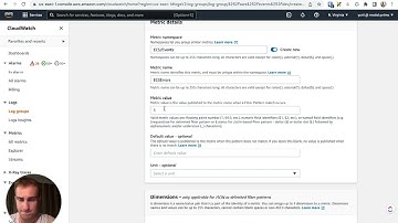 How to setup AWS ECS events monitoring metrics