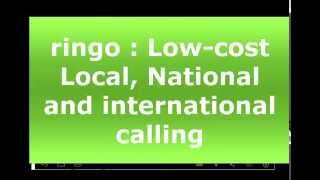 Ringo : Low-cost Local, National and international calling App screenshot 2