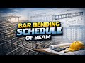 How to Prepare BARBENDING SHEDULE (BBS) of Beam