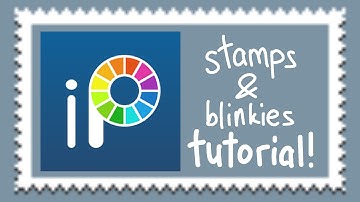 stamps and blinkies tutorial (ibispaint)