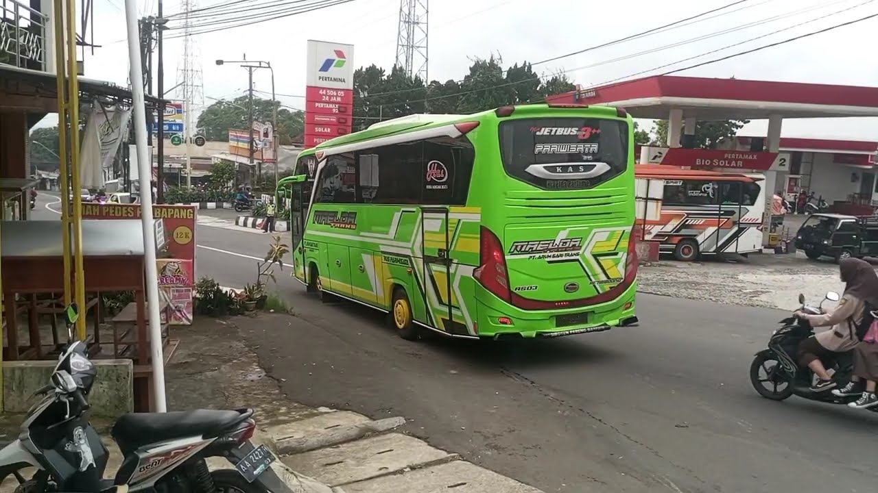 Hunting bus Terminal wisata Gedong Songo situasi