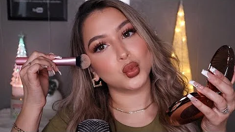 ASMR doing my makeup